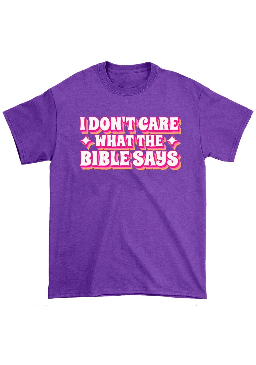 I Don't Care What It Says Chunky Shirt - cherrykittenI Don't Care What It Says Chunky Shirt