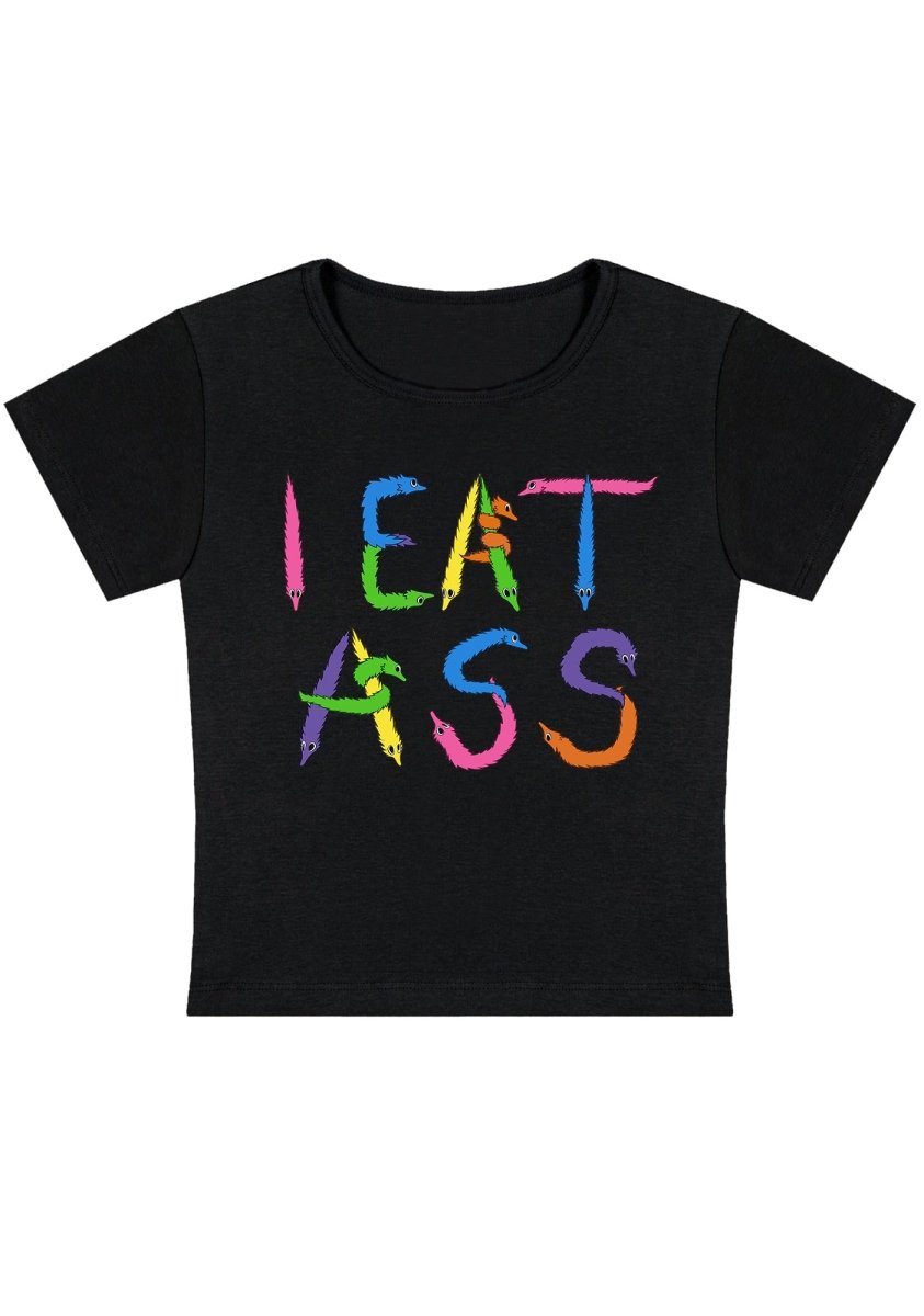 I EAT Y2K Baby Tee - cherrykittenI EAT Y2K Baby Tee