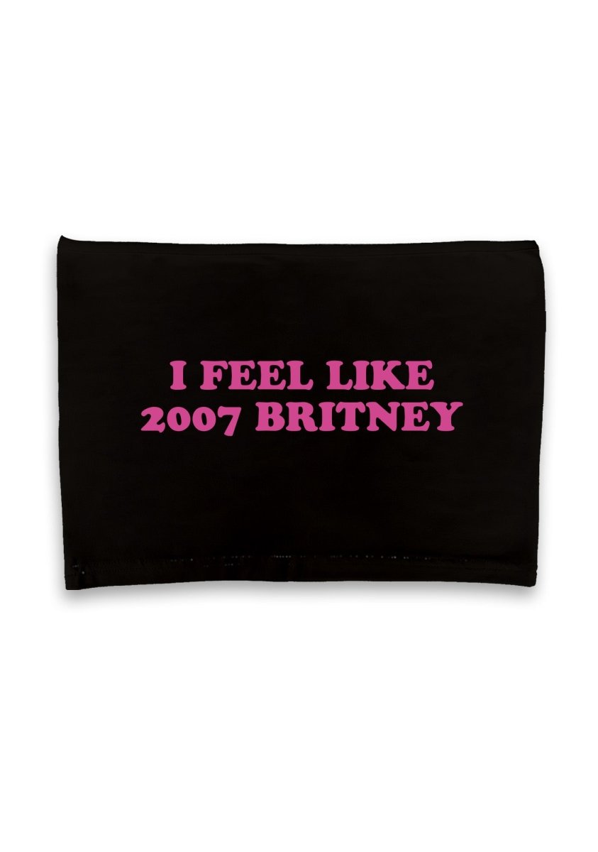 I Feel Like 2007 Britney Crop Tube - cherrykittenI Feel Like 2007 Britney Crop Tube