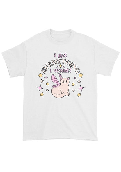 I Get Everything I Want Chunky Shirt - cherrykittenI Get Everything I Want Chunky Shirt