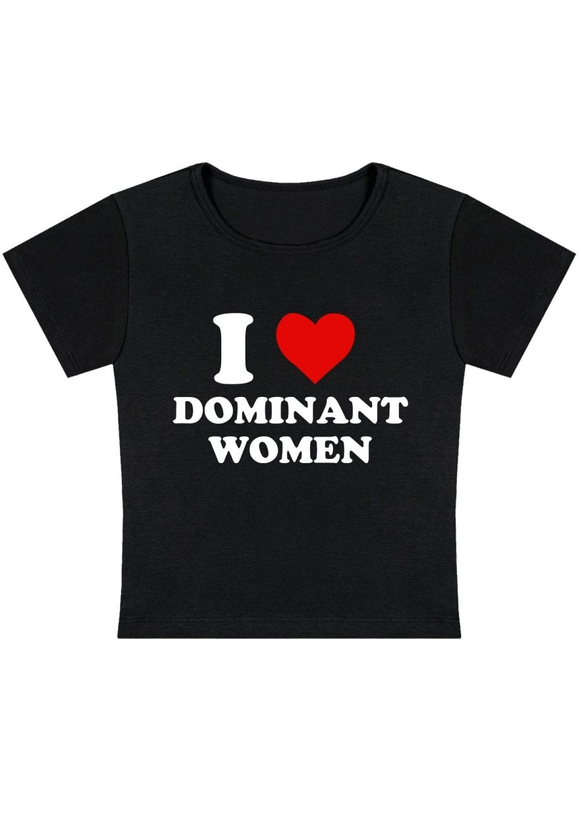I Love D Women Y2K Baby Tee - cherrykittenI Love D Women Y2K Baby Tee