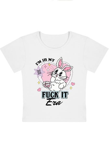 I'm In My F Era Y2K Baby Tee - cherrykittenI'm In My F Era Y2K Baby Tee
