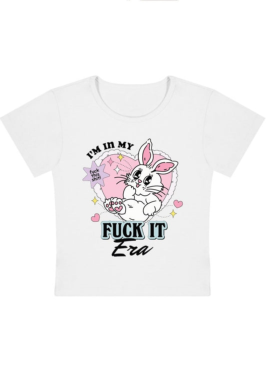 I'm In My F Era Y2K Baby Tee - cherrykittenI'm In My F Era Y2K Baby Tee