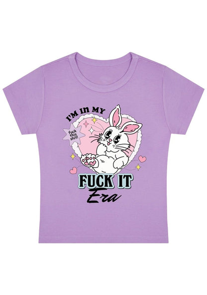 I'm In My F Era Y2K Baby Tee - cherrykittenI'm In My F Era Y2K Baby Tee