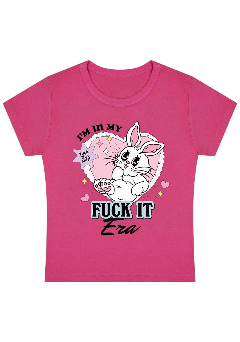 I'm In My F Era Y2K Baby Tee - cherrykittenI'm In My F Era Y2K Baby Tee