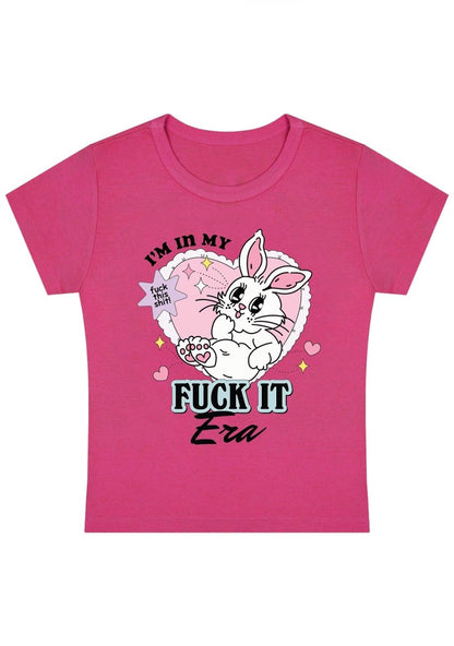 I'm In My F Era Y2K Baby Tee - cherrykittenI'm In My F Era Y2K Baby Tee