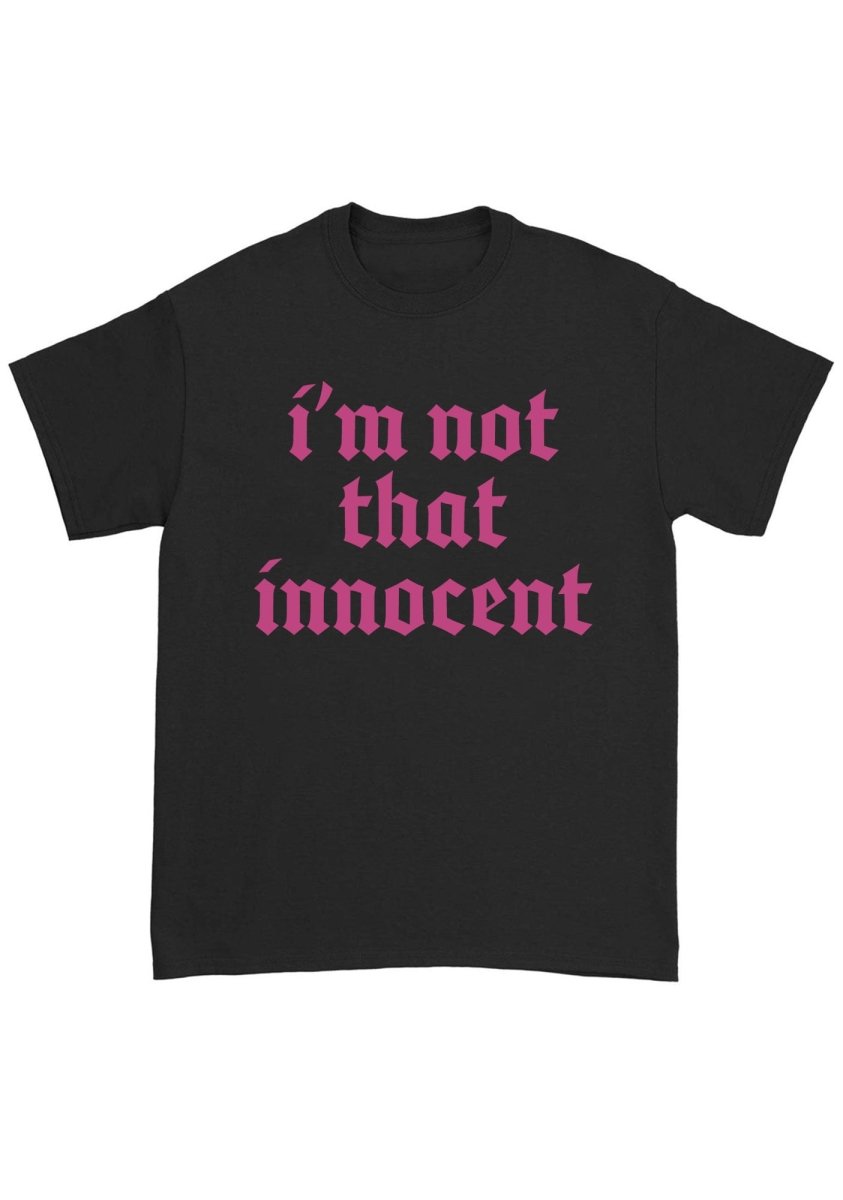 I'm Not That Innocent Chunky Shirt - cherrykittenI'm Not That Innocent Chunky Shirt