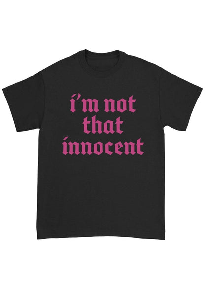 I'm Not That Innocent Chunky Shirt - cherrykittenI'm Not That Innocent Chunky Shirt