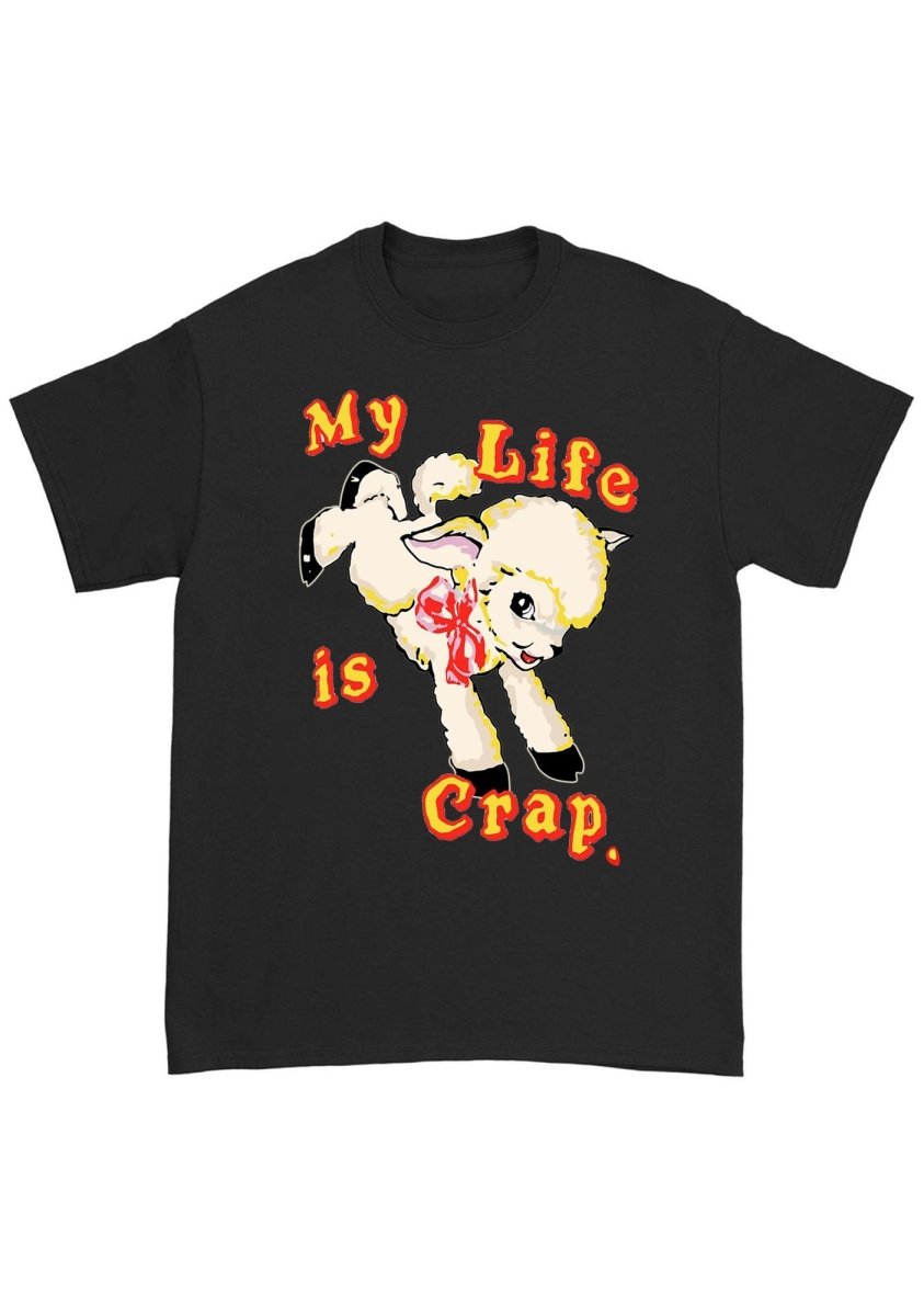 Life Is Crap Chunky Shirt - cherrykittenLife Is Crap Chunky Shirt