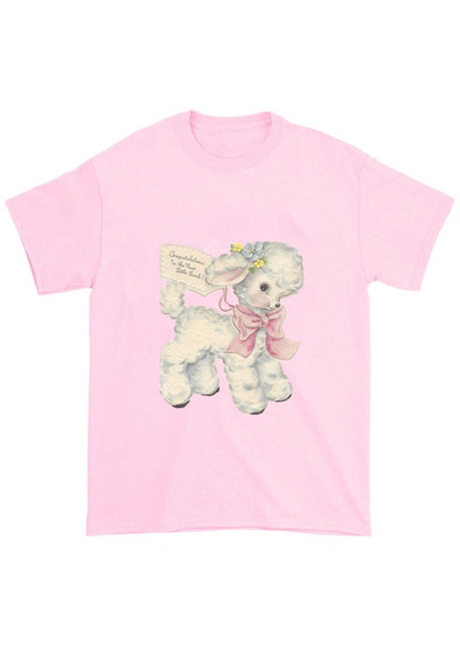 New Little Lamb Chunky Shirt - cherrykittenNew Little Lamb Chunky Shirt