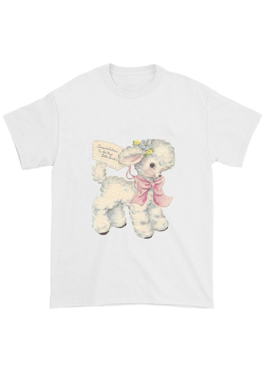New Little Lamb Chunky Shirt - cherrykittenNew Little Lamb Chunky Shirt