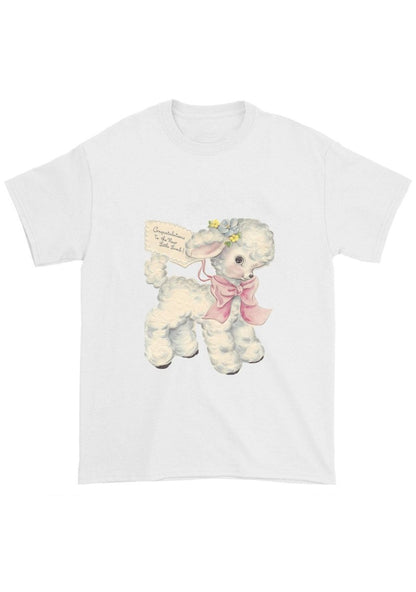 New Little Lamb Chunky Shirt - cherrykittenNew Little Lamb Chunky Shirt