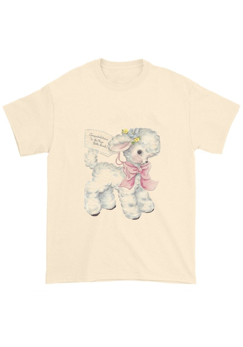 New Little Lamb Chunky Shirt - cherrykittenNew Little Lamb Chunky Shirt