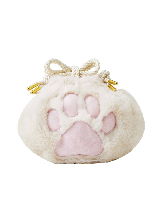 Plush Cat Paw Makeup Bag - cherrykittenPlush Cat Paw Makeup Bag