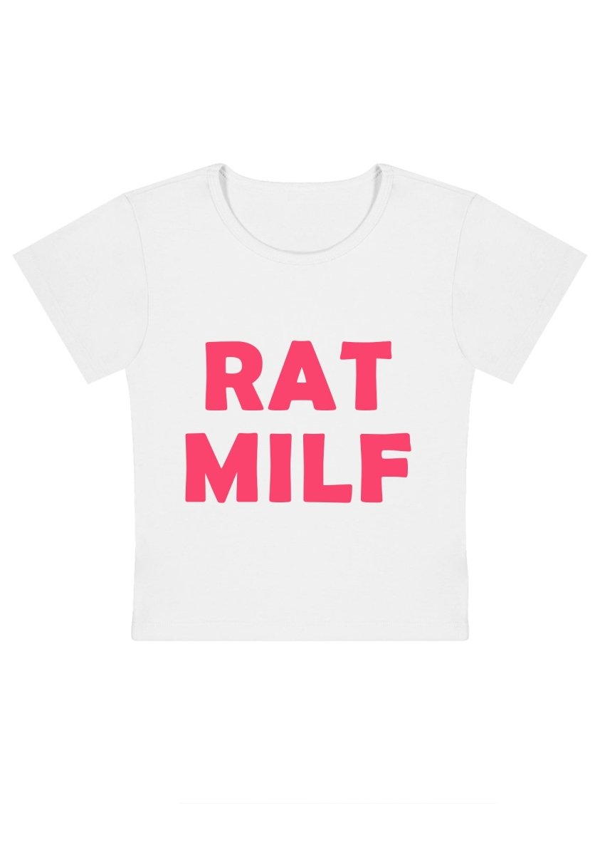 Rat Mxxf Y2k Baby Tee - cherrykittenRat Mxxf Y2k Baby Tee