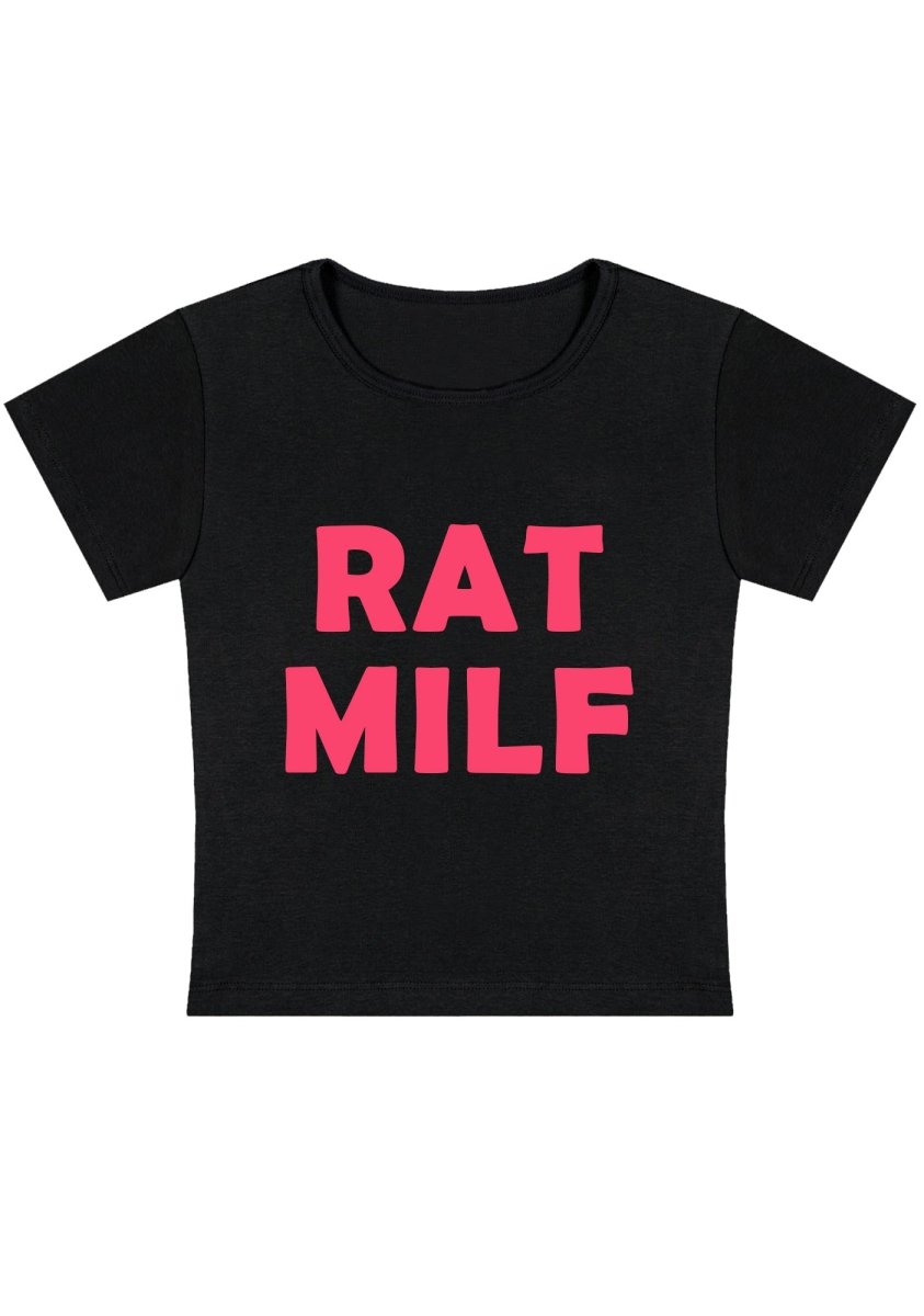 Rat Mxxf Y2k Baby Tee - cherrykittenRat Mxxf Y2k Baby Tee