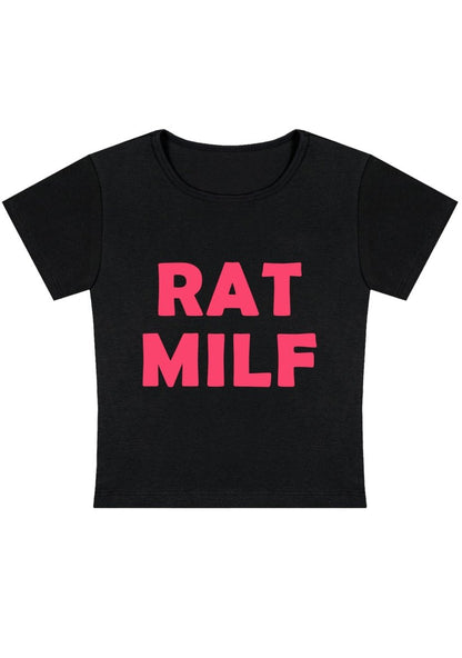 Rat Mxxf Y2k Baby Tee - cherrykittenRat Mxxf Y2k Baby Tee