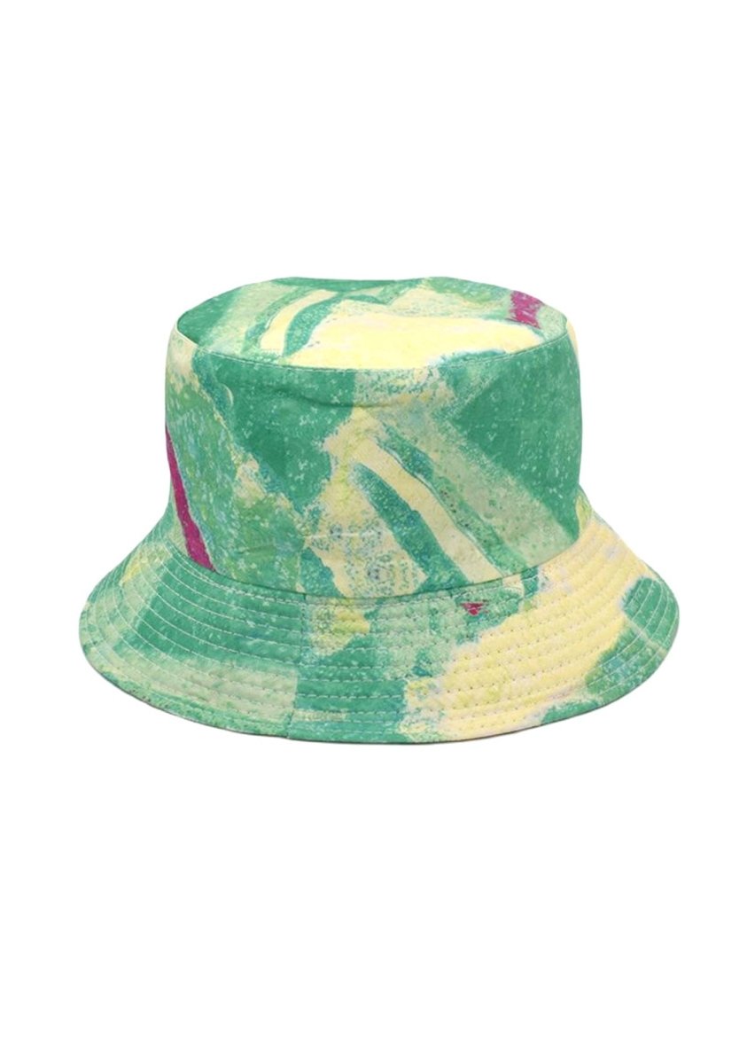 Render Print Bucket Girl Hat - cherrykittenRender Print Bucket Girl Hat
