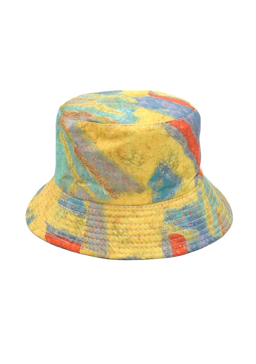 Render Print Bucket Girl Hat - cherrykittenRender Print Bucket Girl Hat