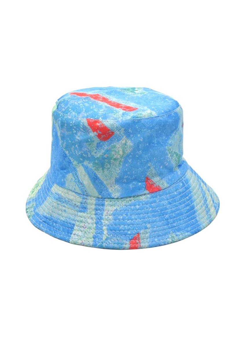 Render Print Bucket Girl Hat - cherrykittenRender Print Bucket Girl Hat