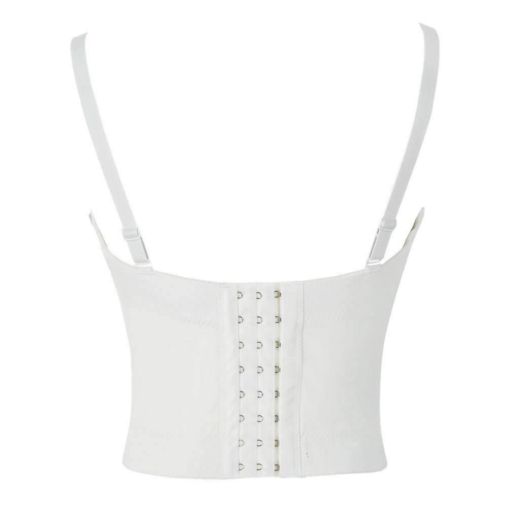 Shapewear Beaded Acrylic Corset Top - cherrykittenShapewear Beaded Acrylic Corset Top