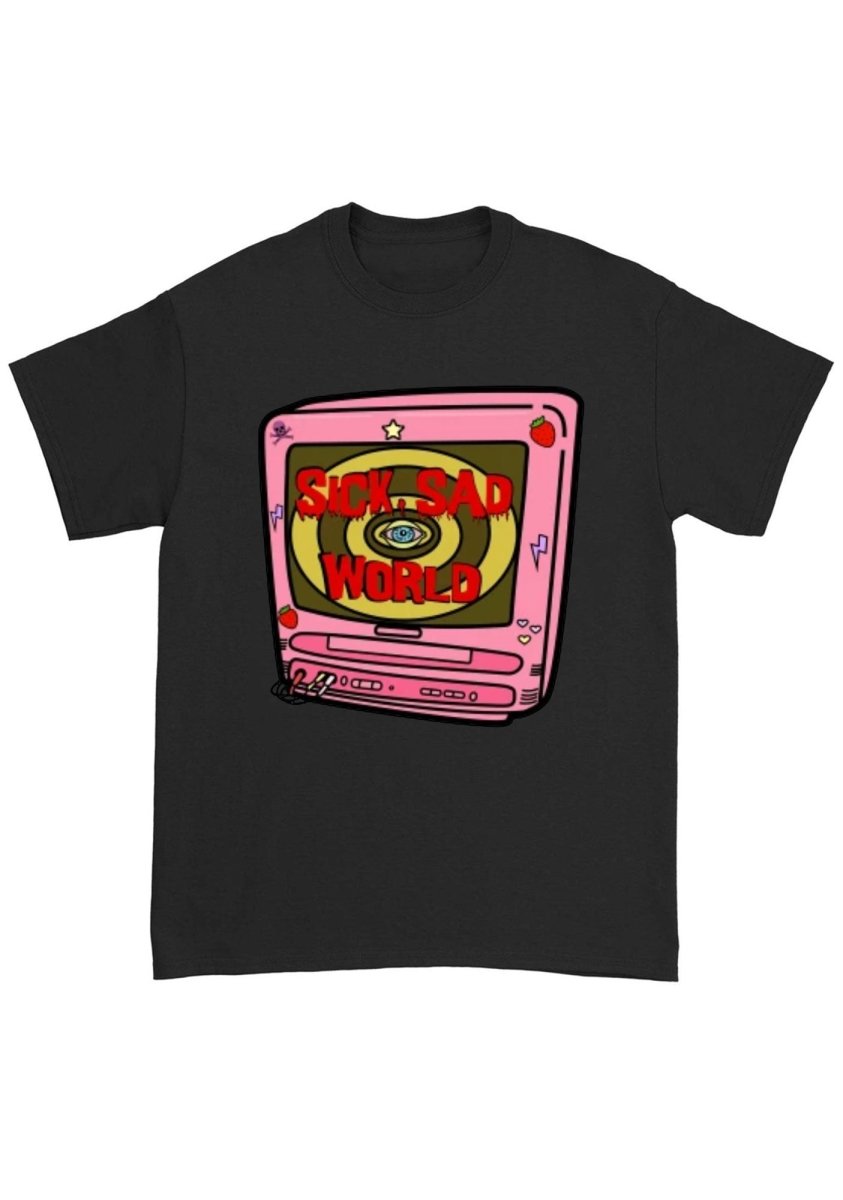 Sick Sad World Pink Machine Chunky Shirt - cherrykittenSick Sad World Pink Machine Chunky Shirt