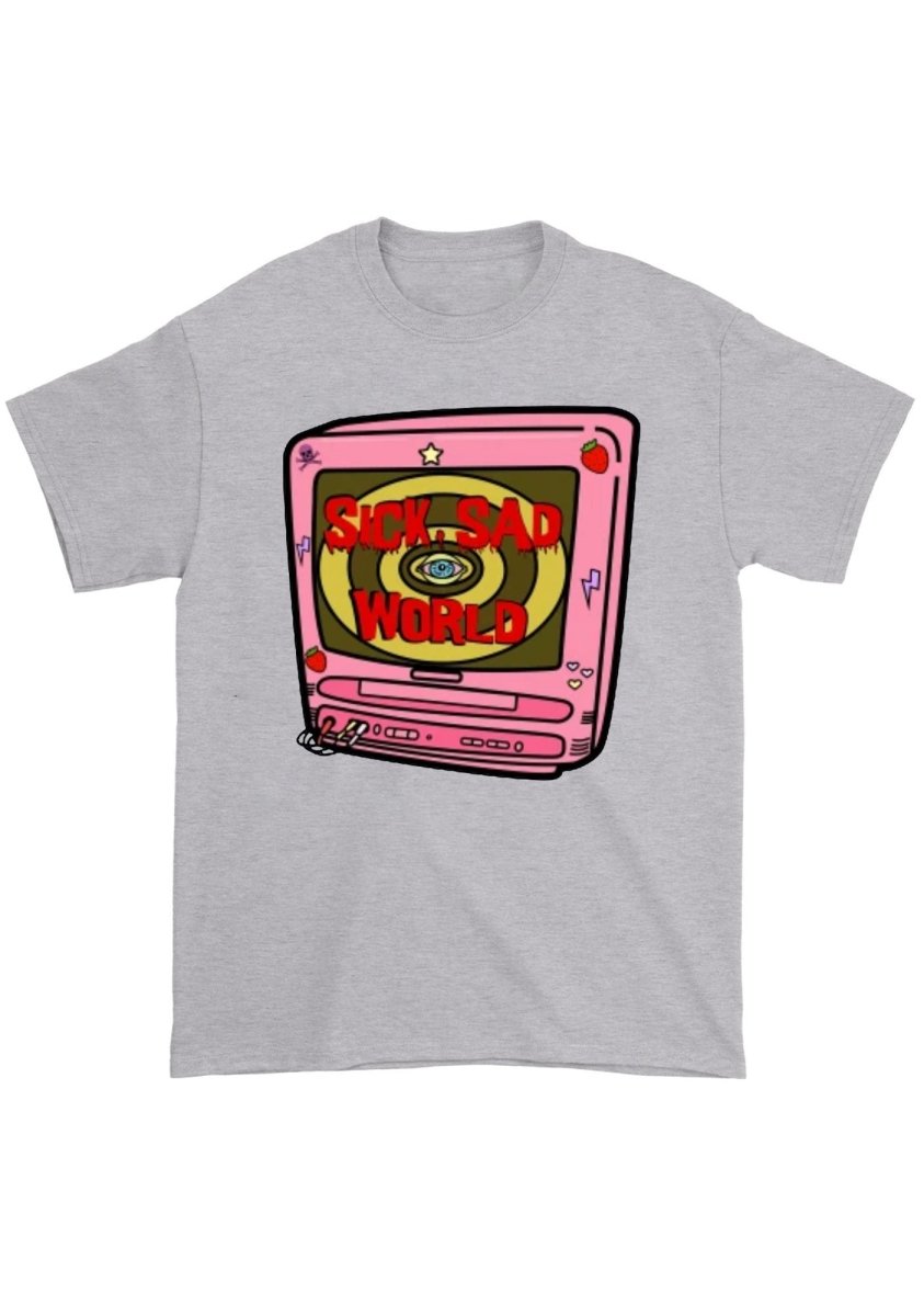 Sick Sad World Pink Machine Chunky Shirt - cherrykittenSick Sad World Pink Machine Chunky Shirt