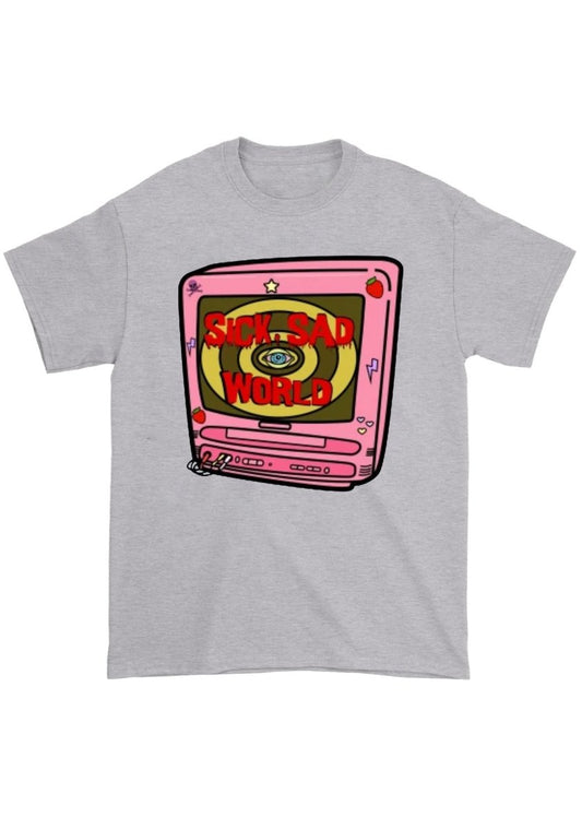 Sick Sad World Pink Machine Chunky Shirt - cherrykittenSick Sad World Pink Machine Chunky Shirt
