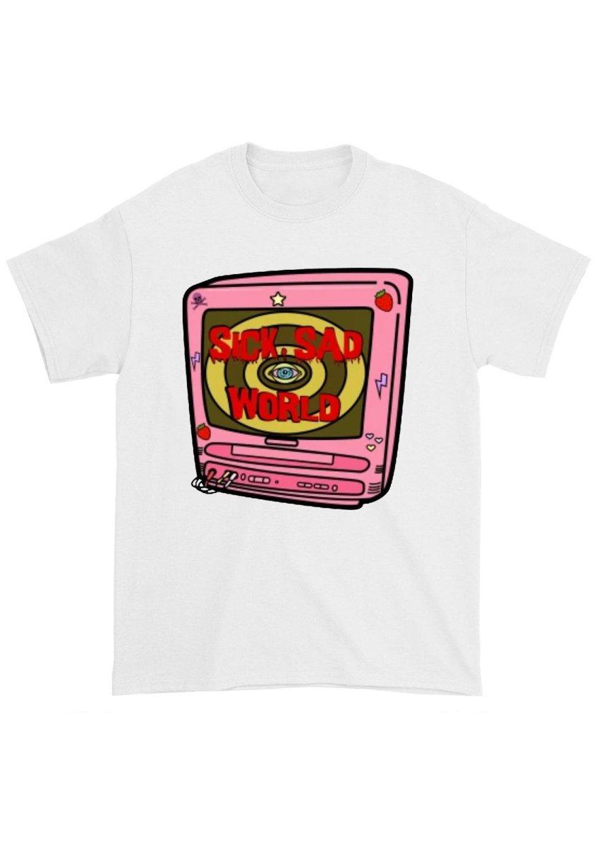 Sick Sad World Pink Machine Chunky Shirt - cherrykittenSick Sad World Pink Machine Chunky Shirt