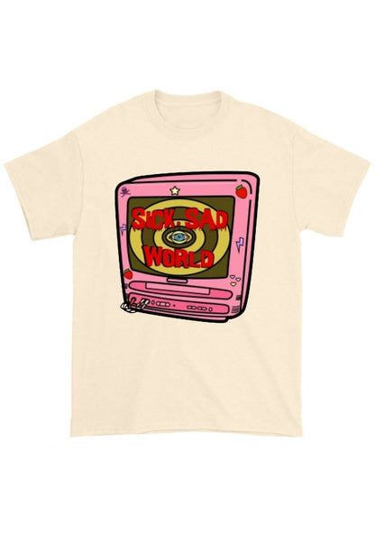 Sick Sad World Pink Machine Chunky Shirt - cherrykittenSick Sad World Pink Machine Chunky Shirt