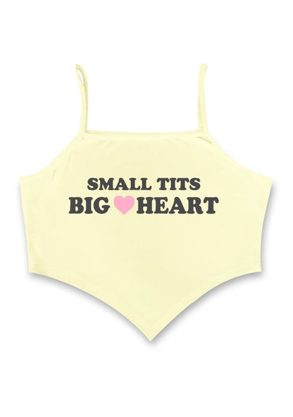 Small But Big Heart Bandana Crop Tank - cherrykittenSmall But Big Heart Bandana Crop Tank