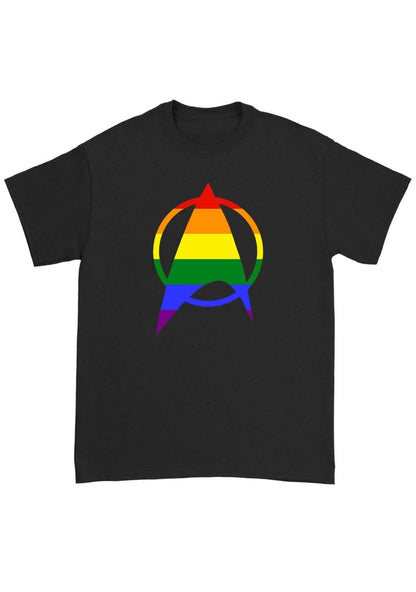 Star Trek Rainbow Chunky Shirt - cherrykittenStar Trek Rainbow Chunky Shirt