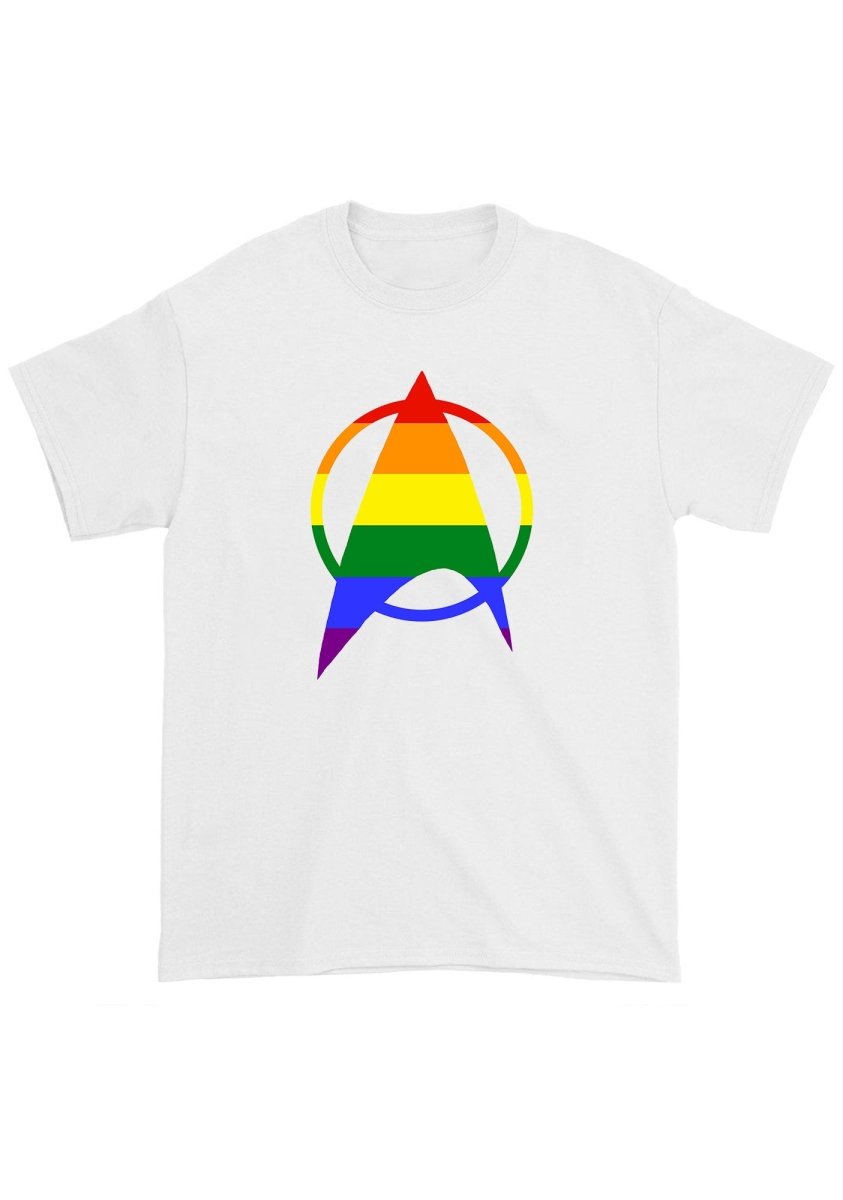 Star Trek Rainbow Chunky Shirt - cherrykittenStar Trek Rainbow Chunky Shirt