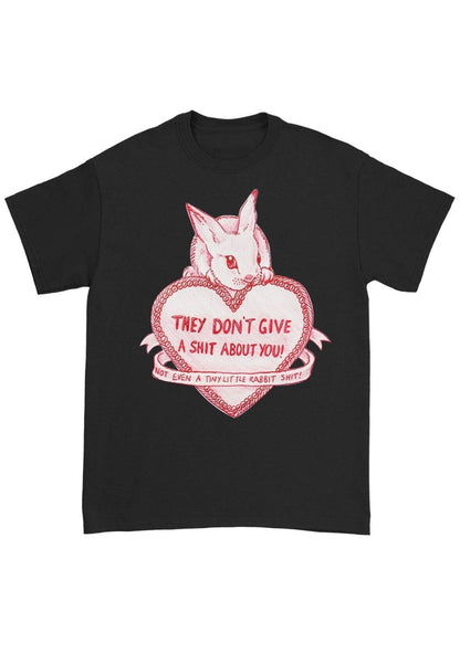 They Don't Give A Shxt About You Chunky Shirt - cherrykittenThey Don't Give A Shxt About You Chunky Shirt