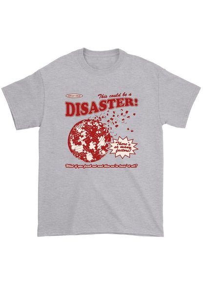 This Could Be A Disaster Chunky Shirt - cherrykittenThis Could Be A Disaster Chunky Shirt