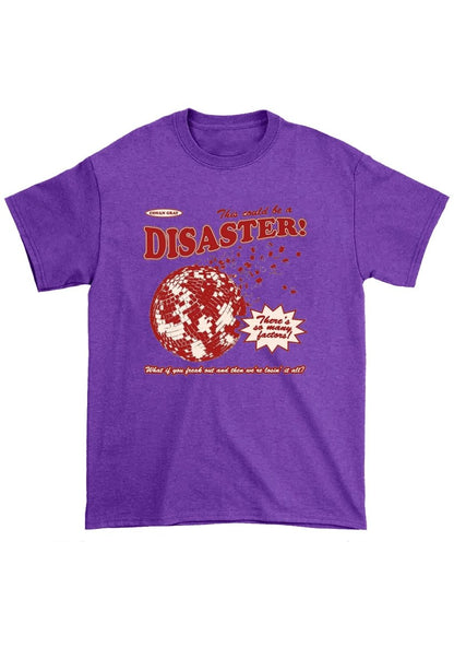 This Could Be A Disaster Chunky Shirt - cherrykittenThis Could Be A Disaster Chunky Shirt