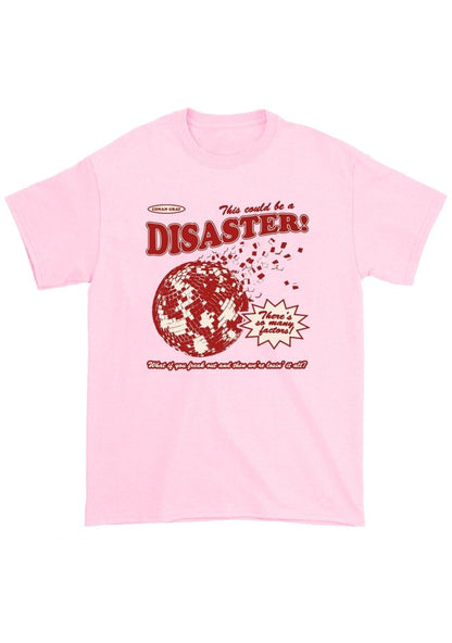 This Could Be A Disaster Chunky Shirt - cherrykittenThis Could Be A Disaster Chunky Shirt