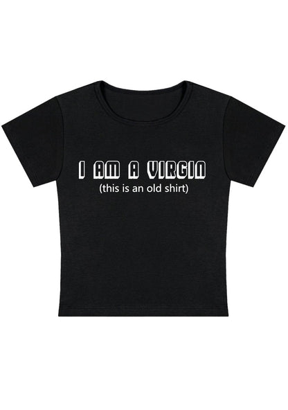 This Is An Old Shirt Y2k Baby Tee - cherrykittenThis Is An Old Shirt Y2k Baby Tee