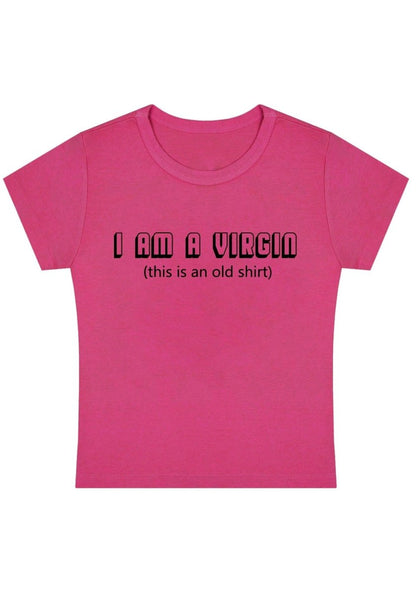 This Is An Old Shirt Y2k Baby Tee - cherrykittenThis Is An Old Shirt Y2k Baby Tee