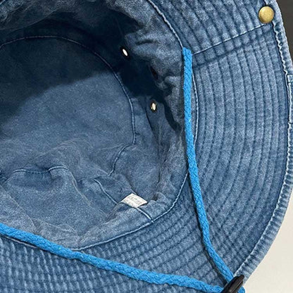 Western Cowboy Stars Vintage Denim Hat - cherrykittenWestern Cowboy Stars Vintage Denim Hat