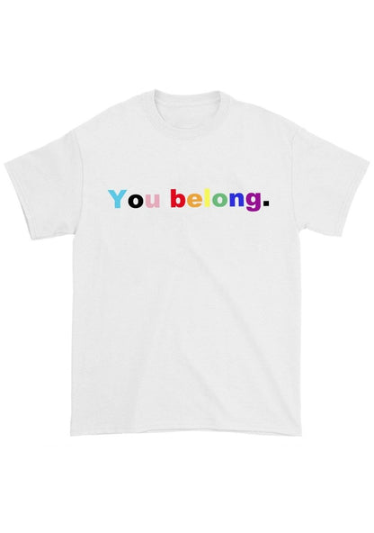 You Belong Chunky Shirt - cherrykittenYou Belong Chunky Shirt